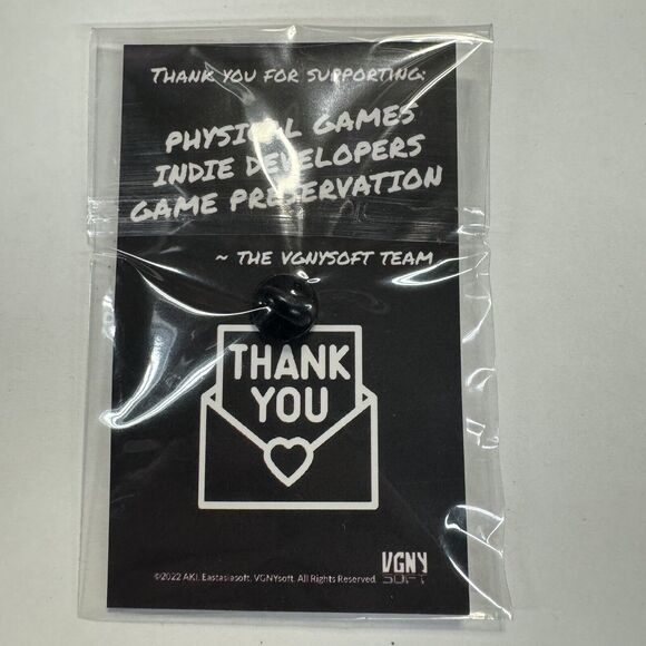 Demoniaca Everlasting Night Enamel Pin VGNYsoft Exclusive Video Game Collectible - Picture 3 of 3